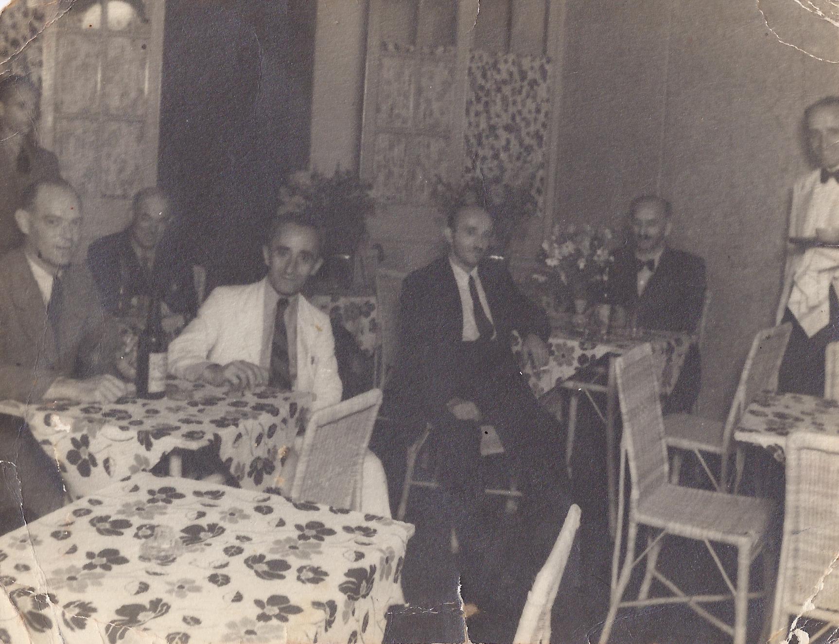 Cafe Pingliang, december 1940